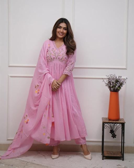 Jaipuri anarkali 3pcs kurtis wholesale in mumbai
